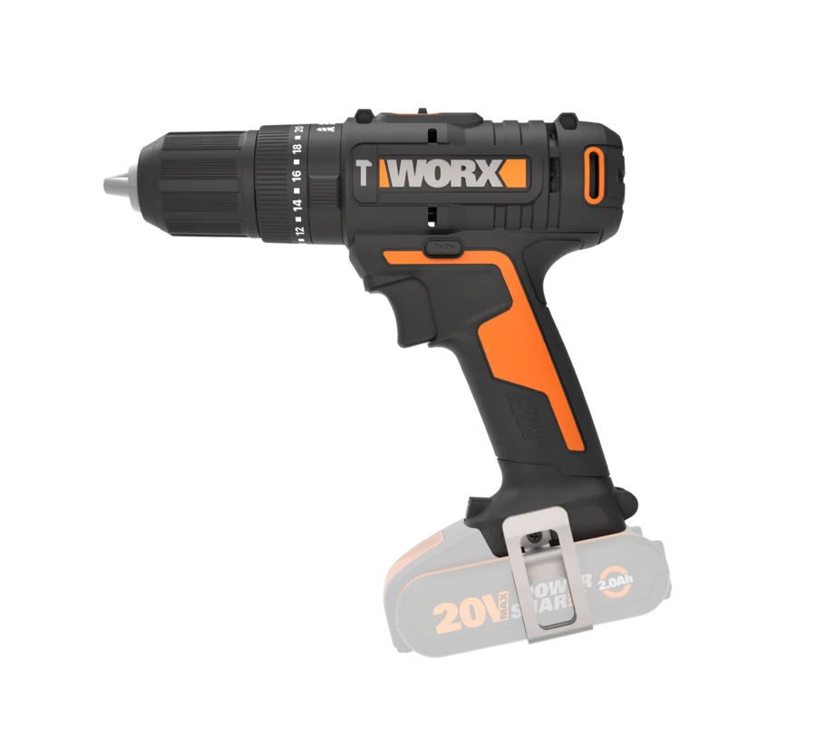 Cordless Hammer Drill 20V 50Nm WORX WX370.9